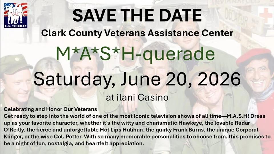 M*A*S*H-querade - Save the Date!!!!