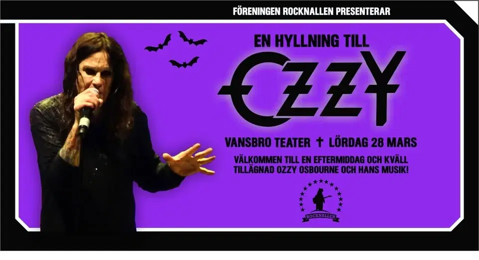 Öppen scen - en hyllning till Ozzy Osbourne