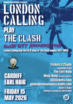 LONDON CALLING PLAY THE CLASH