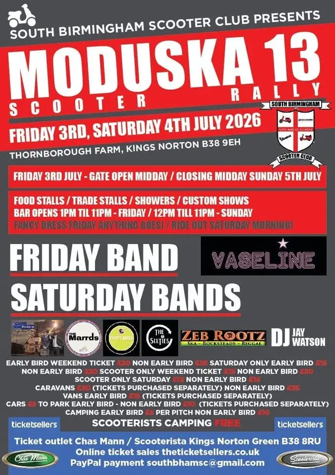 Moduska 13 Scooter Raly