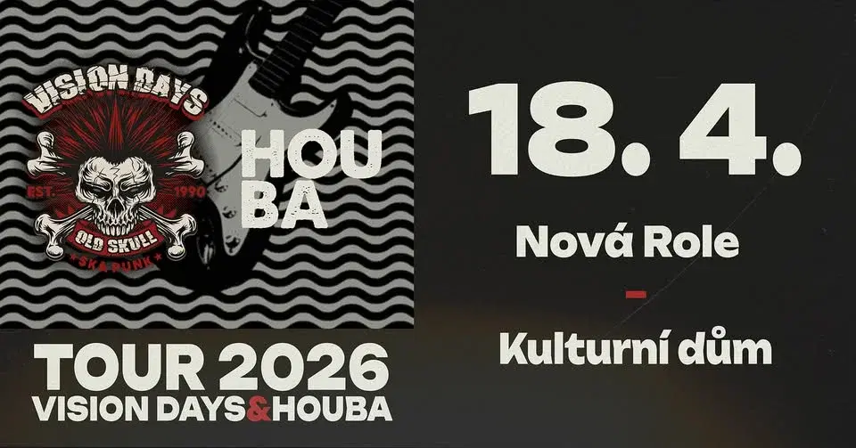 HOUBA | VISION DAYS | ŠPUNTQANĚ Kulturní dům, Nová Role u Karlových Varů