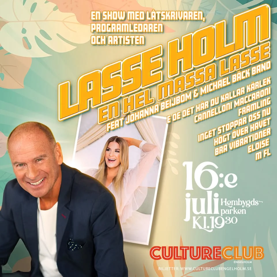Lasse Holm "En hel massa Lasse" på Sommarscenen