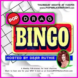Drag Bingo at POP: Castaways Edition