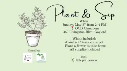 Plant & Sip