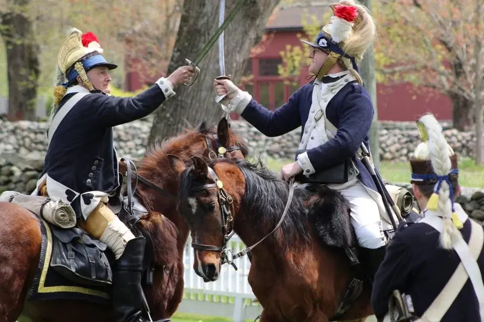 Revolutionary War Encampment and Battle Reenactment
