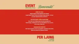 Vårens nyheter, Gusto dell’Italia