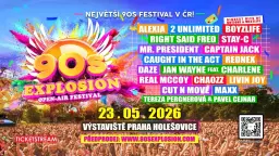 90s Explosion ✘ Praha 23-05-2026