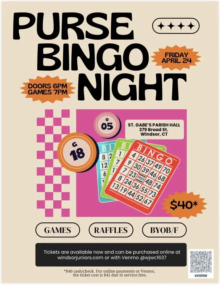 Purse Bingo - Windsor Junior Woman’s Club