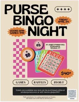 Purse Bingo - Windsor Junior Woman’s Club