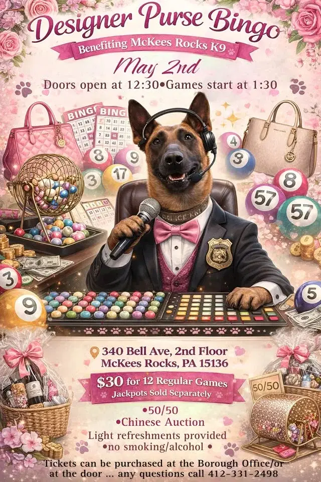 Designer Purse Bingo Fundraiser