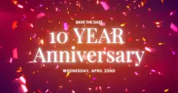 Cheers to 10 Years!! ✨🍾🎉