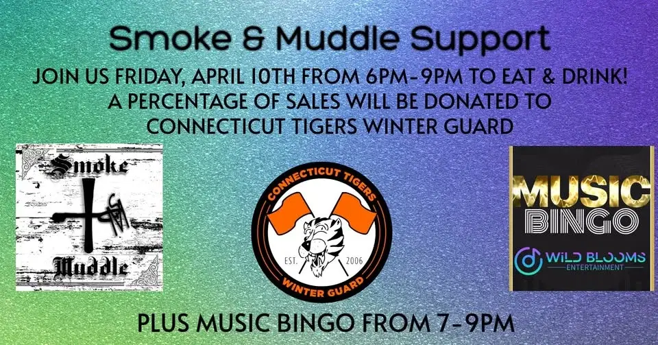 Smoke & Muddle Support Connecticut Tigers Winter Guard