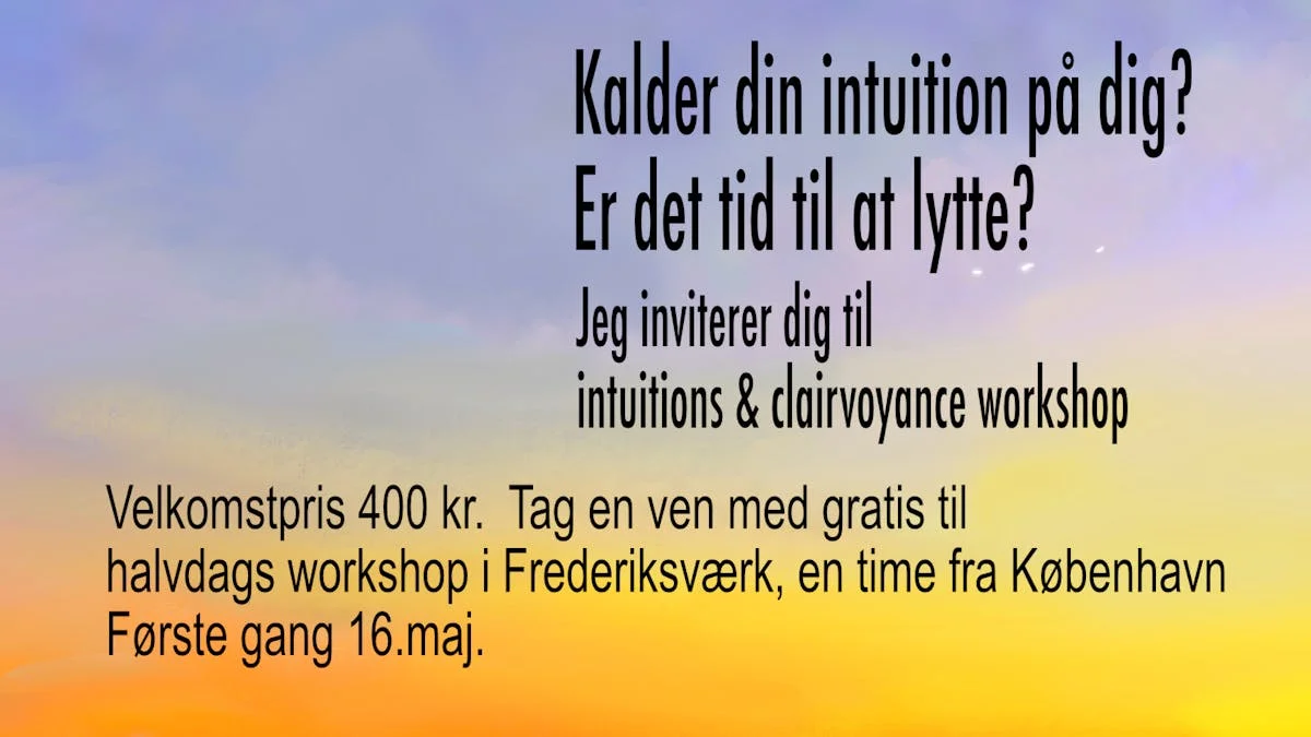 Intuitions & Clairvoyance Workshop
