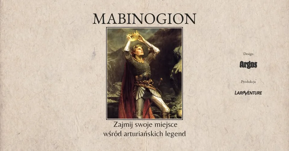 Mabinogion - larp w świecie arturiańskich legend