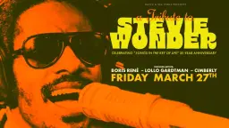 A Stevie Wonder Tribute