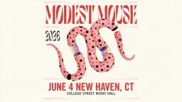 Modest Mouse at College Street Music Hall (New Haven)