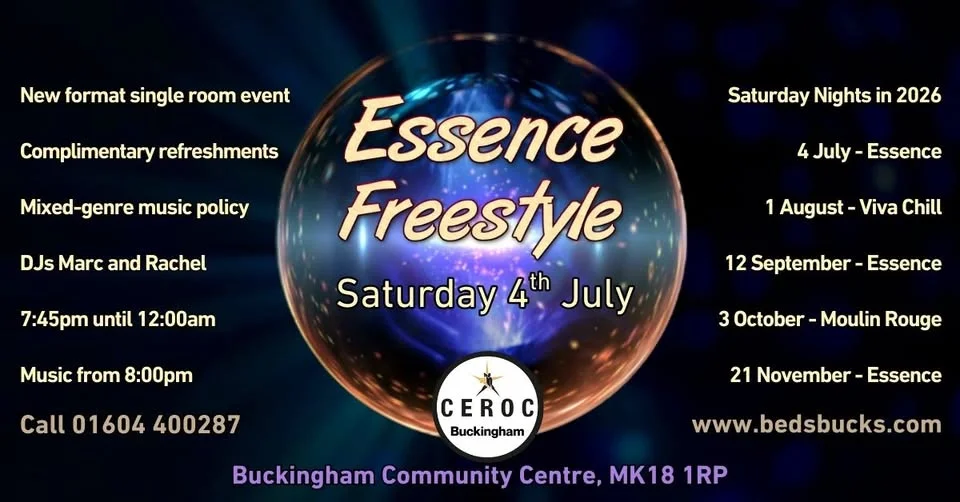 Essence Freestyle on Saturday 4th July