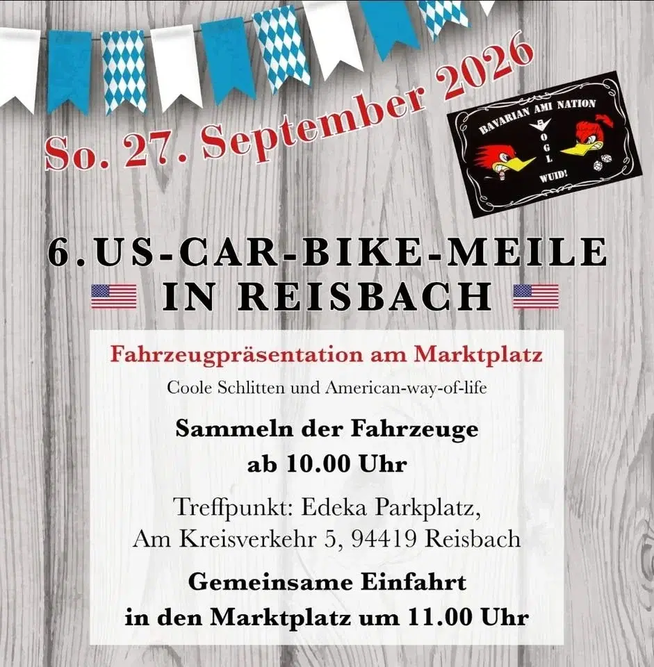 US-Car-Bike-Meile in Reisbach/Vilstal