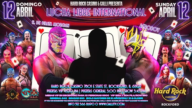 Lucha Libre at Hard Rock Live Rockford!