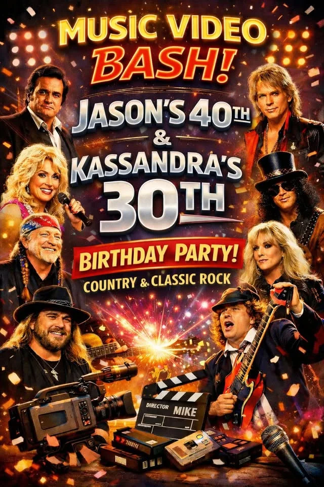 Music Video Birthday Bash