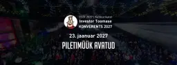 Investor Toomase konverents 2027