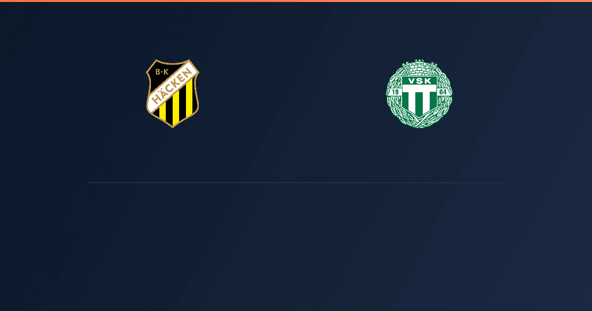 Häcken vs Västerås