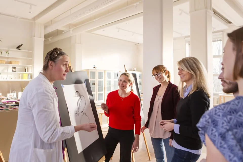 Kvällsevenemang: teckna i museet