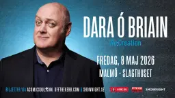 Dara Ó Briain in Malmo
