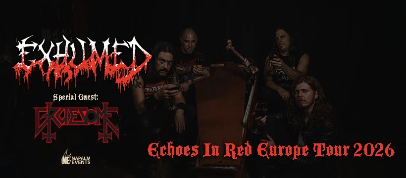 EXHUMED - GRUESOME | LOGO Hamburg
