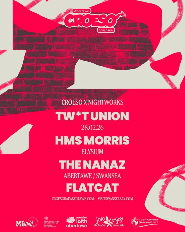Twat Union, HMS Morris, The Nannaz and Flatcat