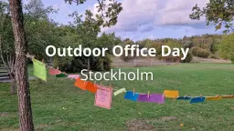 Outdoor Office Day i Stockholm