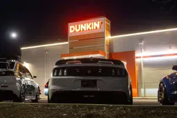 Whips & Sips car meet @ Dunkin