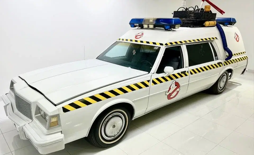 See the Ghostbusters Ecto-1 Hearse and have your picture taken inside Ecto1!!