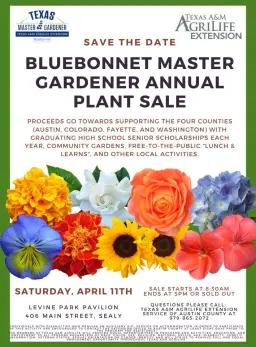 BMGA Annual Plant Sale