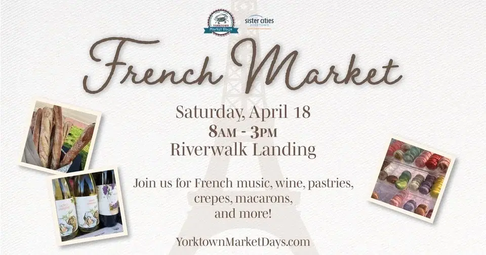 Yorktown Market Days -- Sister Cities French Market