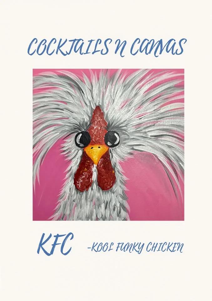 Cocktails & Canvas - KFC Cool Funky Chicken