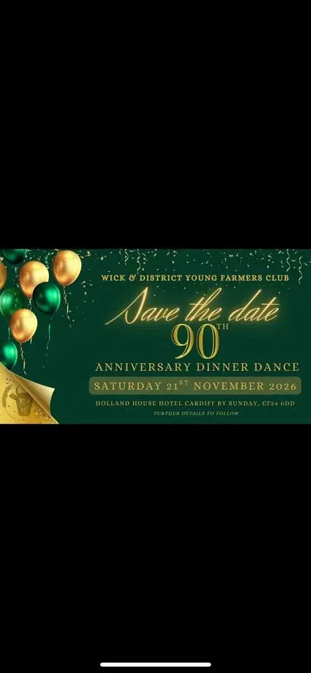Wick & District YFC 90th Anniversary Dinner Dance