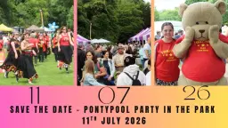 Pontypool Party In the Park by Pontypool Community Council