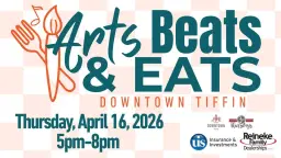 Arts, Beats, & Eats - Third Thursday in Downtown Tiffin