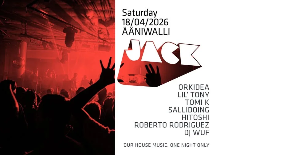 JACK - Our House Music. One Night Only