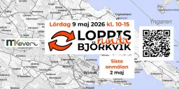 Loppisrunda Björkvik Lördag 9 maj 2026 (Katrineholms kommun)