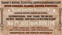 20th Annual Daniel Boone Family Festival