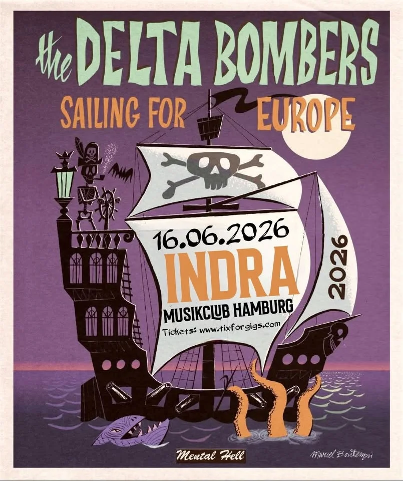 The Delta Bombers live in Hamburg