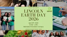 Lincoln Earth Day 2026