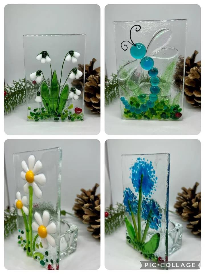 Fused Glass Picture with Tealight Holder Workshop