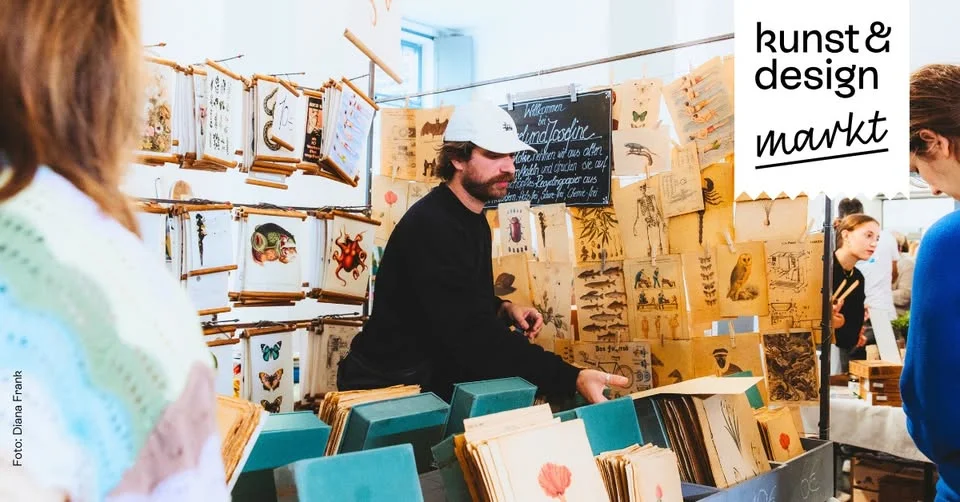 kunst & design markt München: 02.–03.05.26 💛