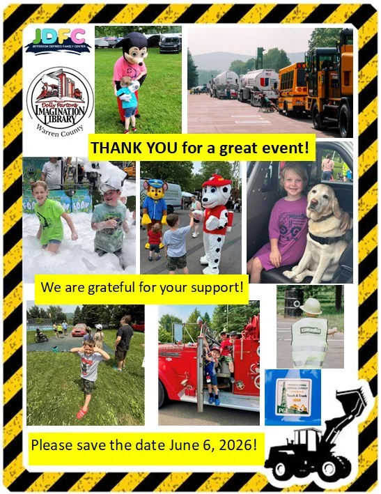 JDFC's Annual Touch A Truck!
