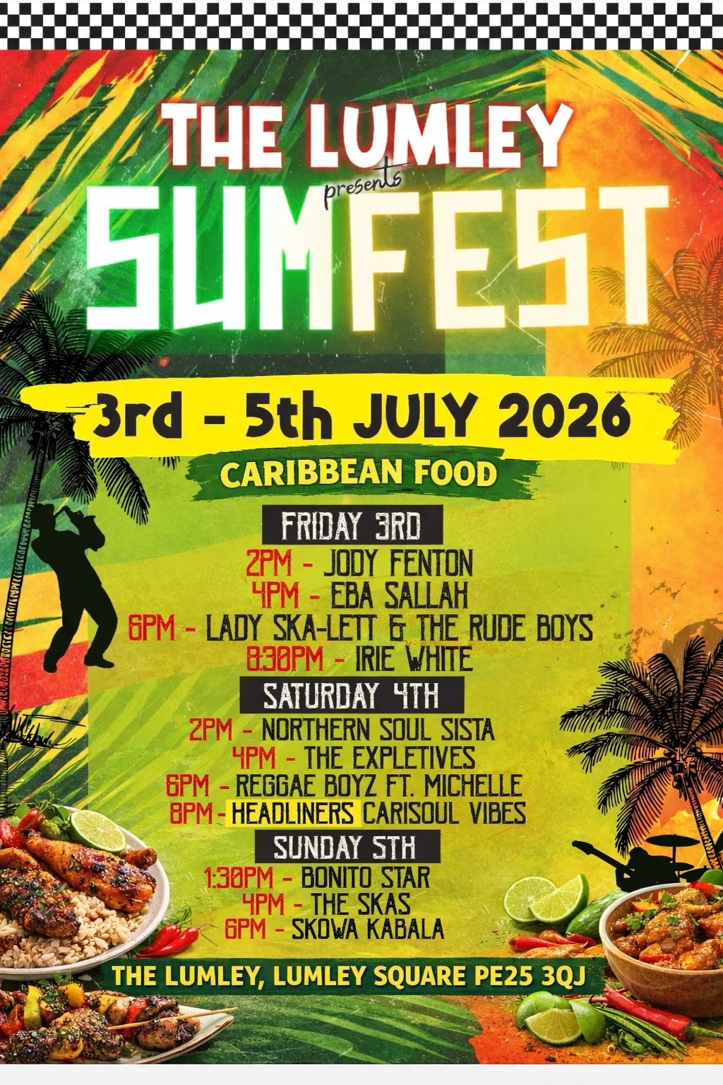 SUMFEST THE LUMLEY SKA/REGGAE WEEKENDERđŻđČ