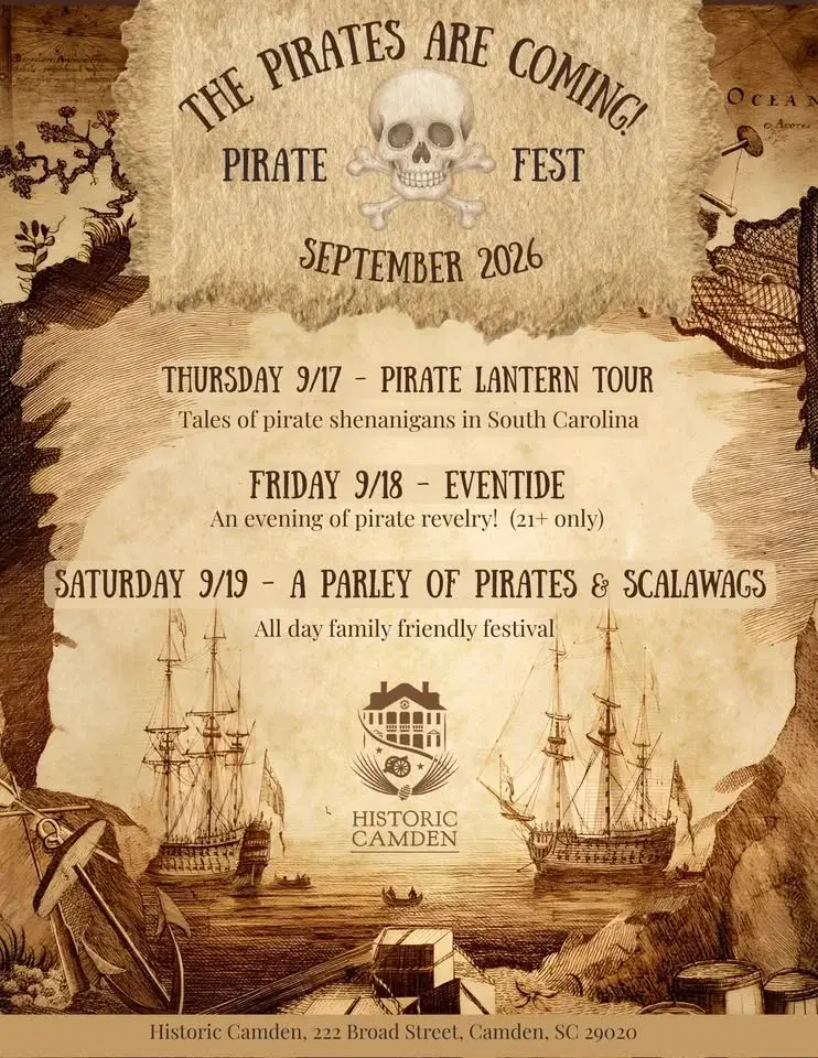 Save the Date! Pirate Fest Weekend!