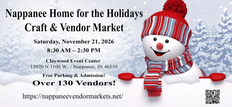 2026 Nappanee Home for the Holidays Craft and Vendor Market